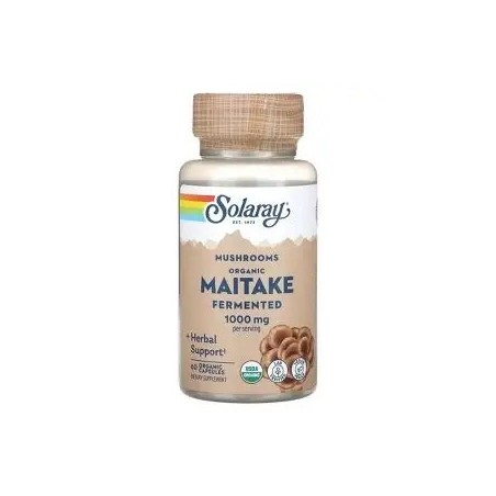 MAITAKE 500MG 60 CAPSULAS SOLARAY