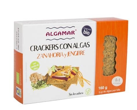 CRACKERS CON ALGAS 80G ALGAMAR