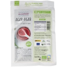 ALGAS AGAR AGAR COPOS ALGAMAR 50 G