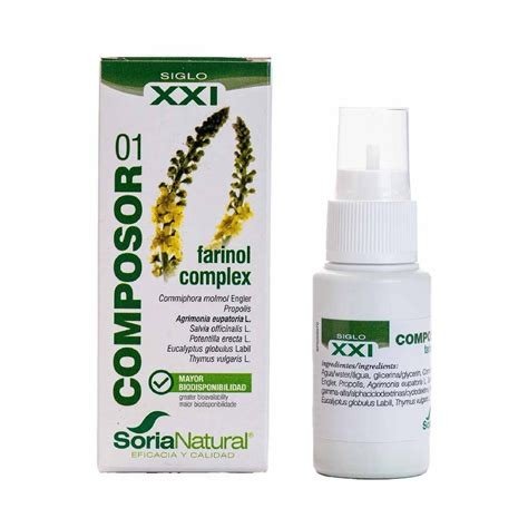 COMPOSOR 1 THYMUS SPRAY SORIA NATURAL 30 ML