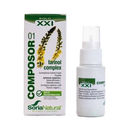 COMPOSOR 1 THYMUS SPRAY SORIA NATURAL 30 ML