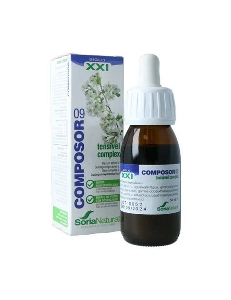 COMPOSOR 9 TENSIVEL SORIA NATURAL GOTAS 50 ML