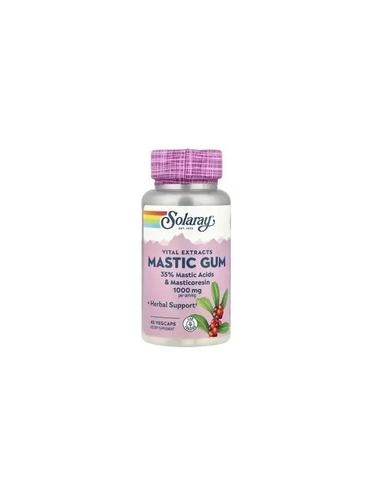 MASTIC GUM 45 CAPSULAS SOLARAY