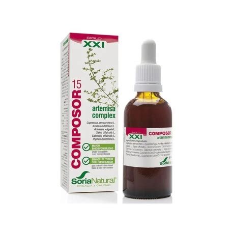 COMPOSOR 15 XXL ARTEMISA COMPLEX SORIA NATURAL 50 ML