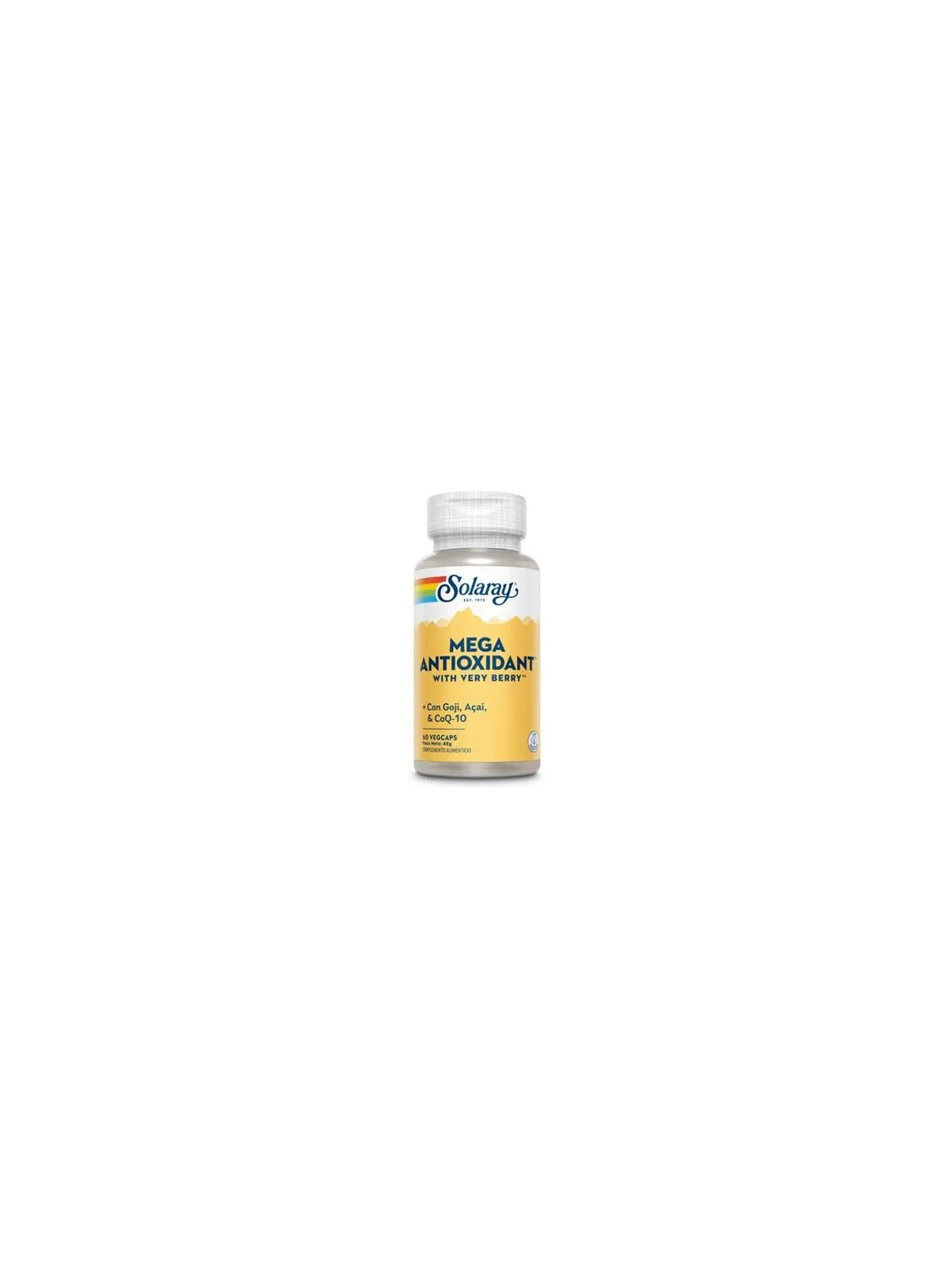 Mega multi antioxidante 60 capsulas solaray