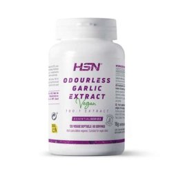 EXTRACTO DE ACEITE DE AJO INODORO 10MG 120 PERLAS HSN