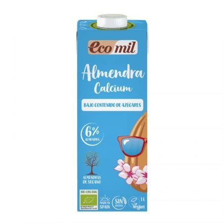 BEBIDA ALMENDRA CALCIUM NATURE 1L ECOMIL