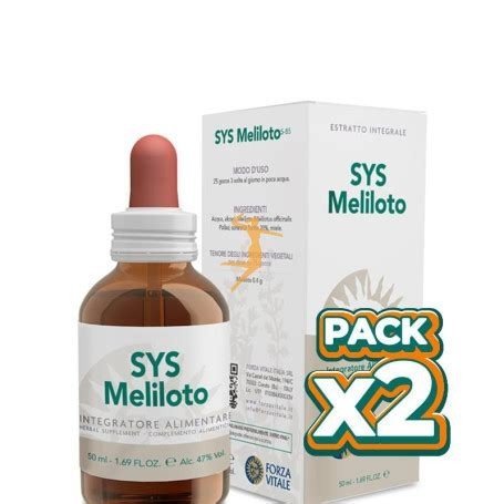 SYS MELILOTO 50ML FORZA VITALE