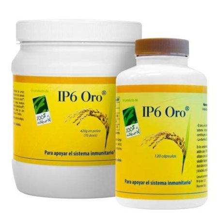 IP6 ORO 120 CAPSULAS CIEN POR CIEN NATURAL