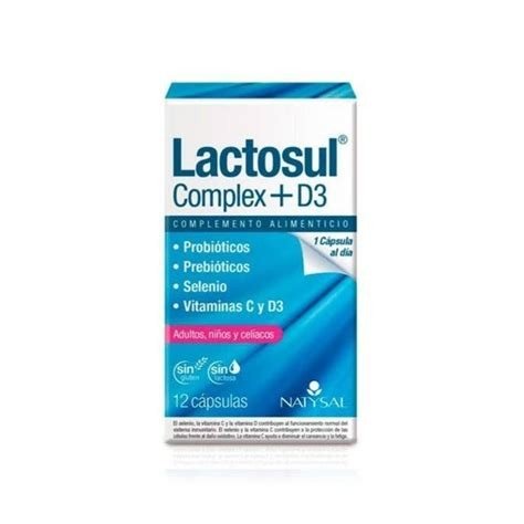 LACTOSUL COMPLEX + D3 20CAPS - NATYSAL