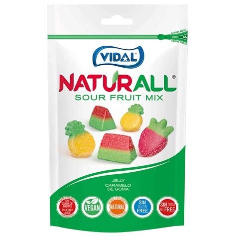 NATURAL SOUR FRUITS MIX VIDAL