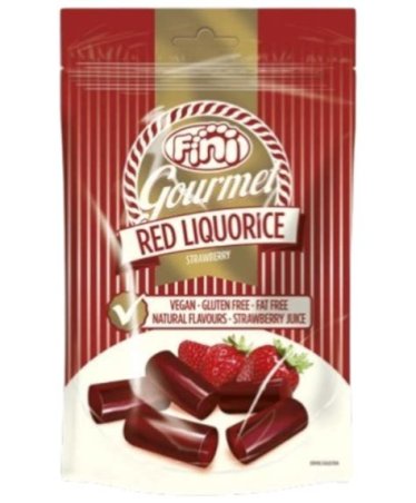 REGALIZ ROJO TACOS 180G FINI GOURMET