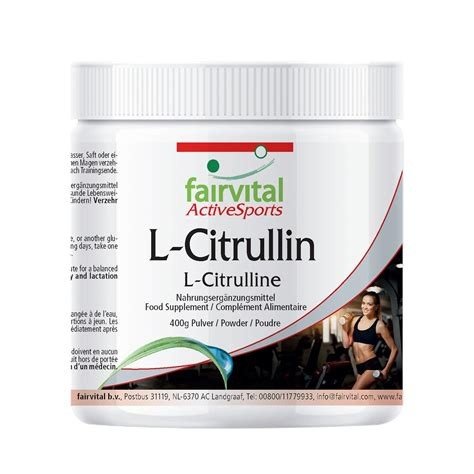 L-CITRULINA 400G FAIRVITAL