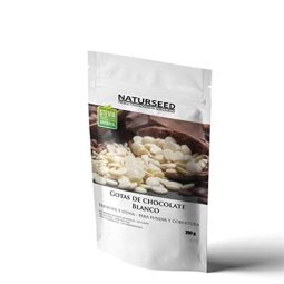 GOTAS CHOCOLATE BLANCO 200GR NATURSEED