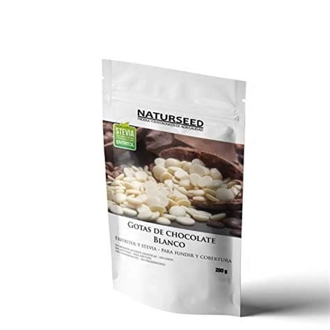 GOTAS CHOCOLATE BLANCO 200GR NATURSEED