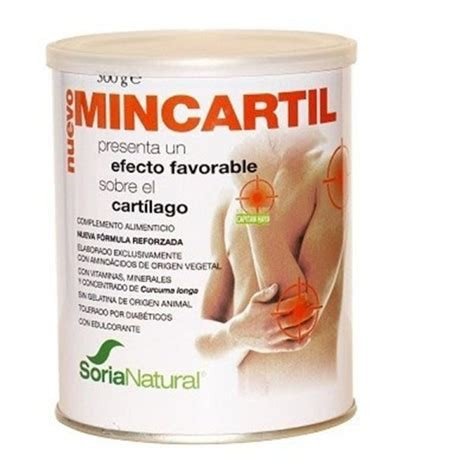 MINCARTIL REFORZADO 300 GR POLVO SORIA NATURAL