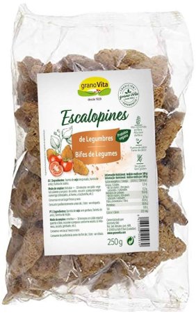 ESCALOPINES DE LEGUMBRES 250G GRANVITA