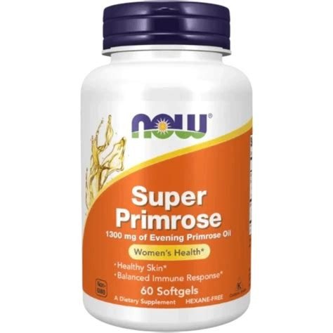 SUPER ACEITE DE ONAGRA 1300MG 60 PERLAS NOW