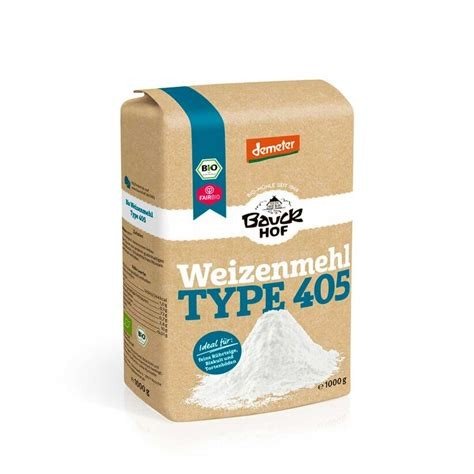 HARINA DE TRIGO TIPO 405 1KG BAUCK