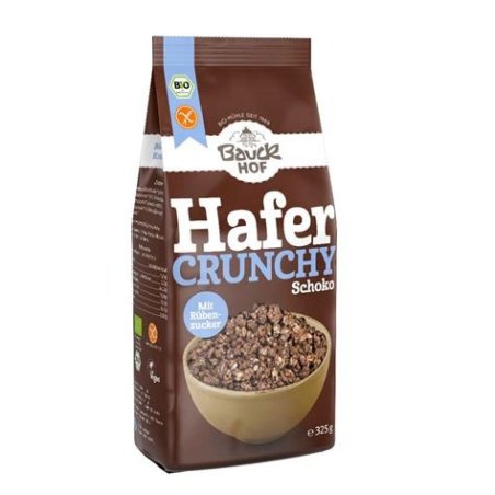 MUESLI CRUJIENTE DE AVENA Y CHOCOLATE S/G 325GR BAUCK HOF