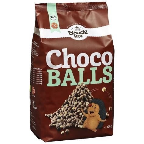 CHOCO BALLS 300GR BAUCK HOF