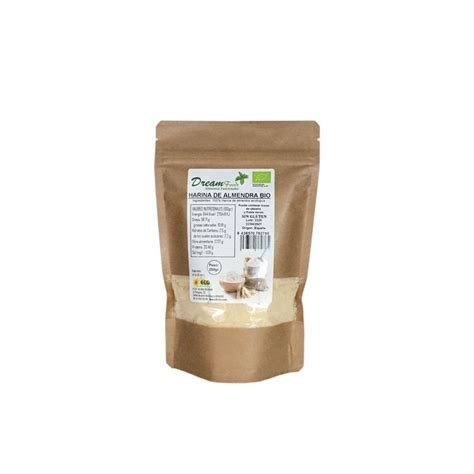 HARINA DE ALMENDRAS BIO 250GRS DREAM FOODS