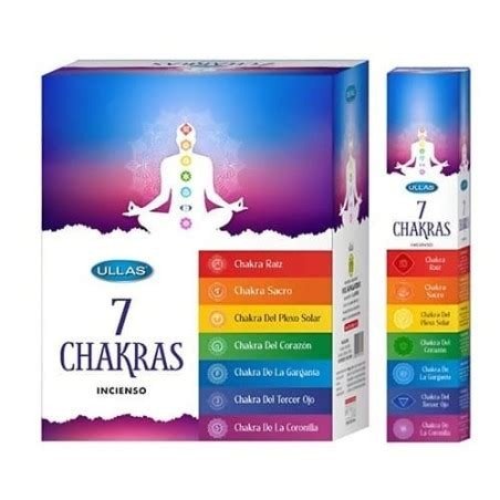 INCIENSO ARCANGELES Y 7 CHAKRAS (HEXAGONAL) ULLAS