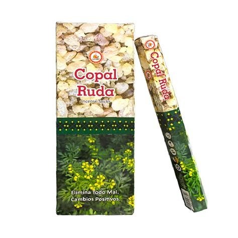 INCIENSO COPAL RUDA 120GR (HEXAGONAL) ULLAS