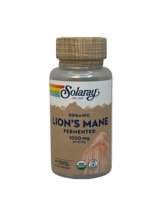 MELENA DE LEON 500MG 60 CAPSULAS SOLARAY