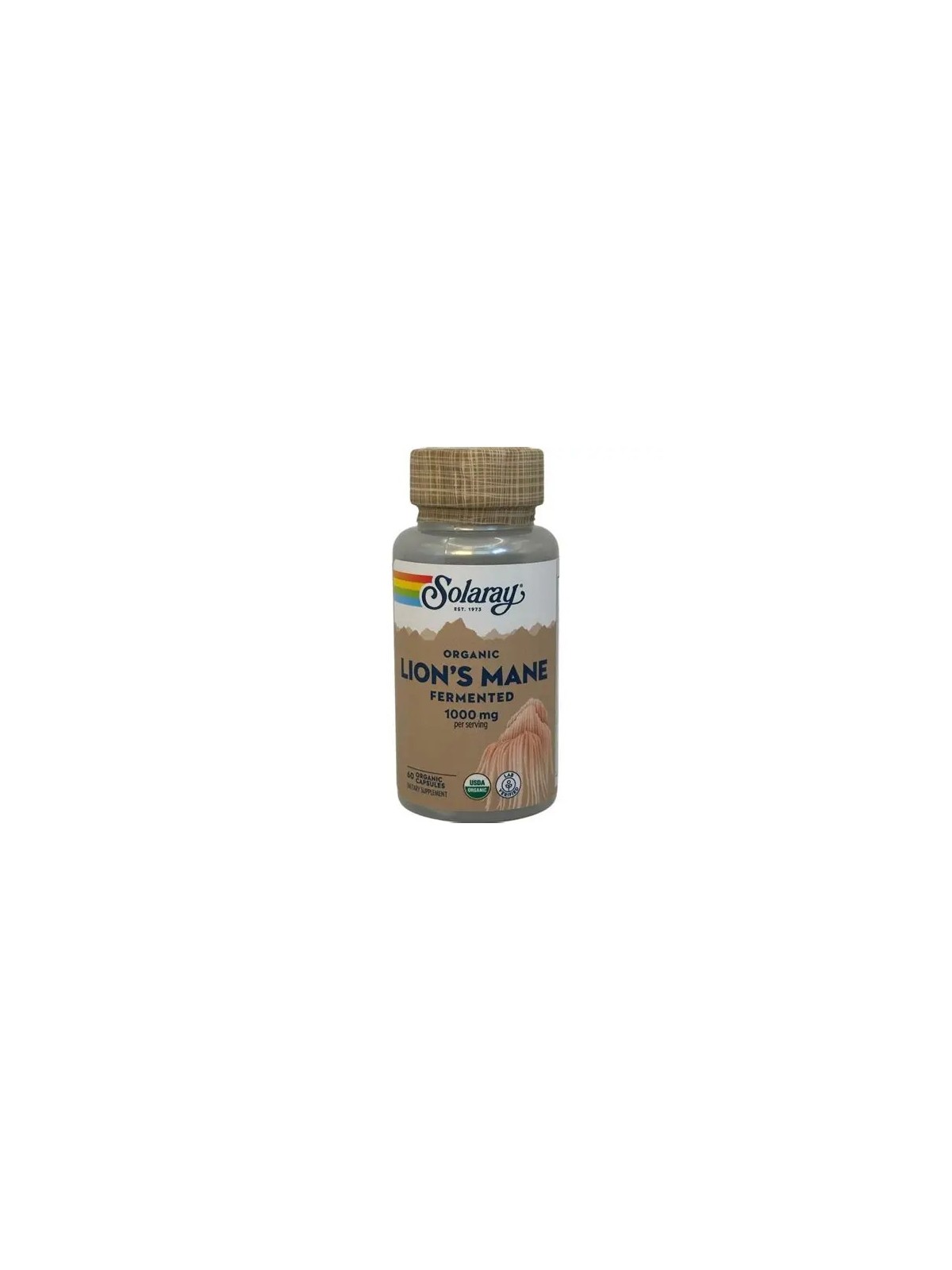 MELENA DE LEON 500MG 60 CAPSULAS SOLARAY