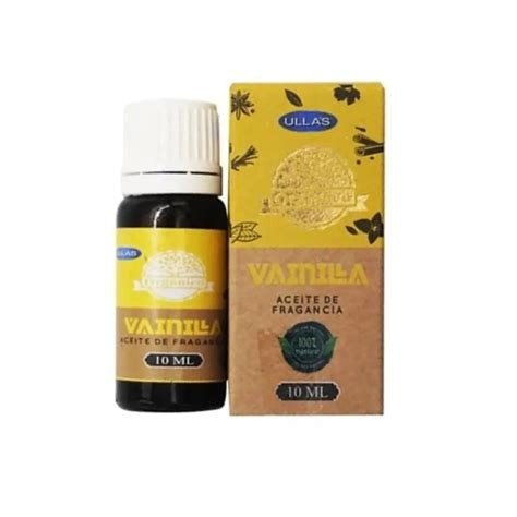 ACEITE DE FRAGANCIA ORGANICO VAINILLA 10ML ULLAS