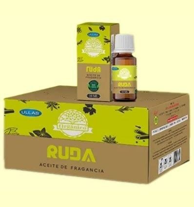ACEITE DE FRAGANCIA ORGANICO RUDA 10ML ULLAS