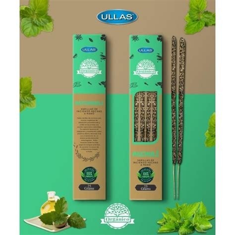 INCIENSO PATCHOULI/PACHULI ORGANICO ULLAS