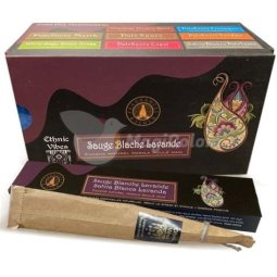 INCIENSO ETHNIC VIBRES SALVIA BLANCA-LAVANDA ULLAS