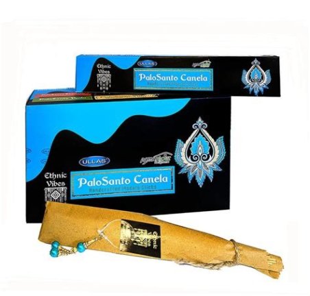 INCIENSO ETHNIC VIBRES PALO SANTO - CANELA ULLAS