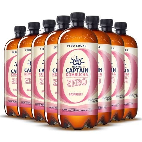 KOMBUCHA ZERO FRAMBUESA 1L CAPTAIN