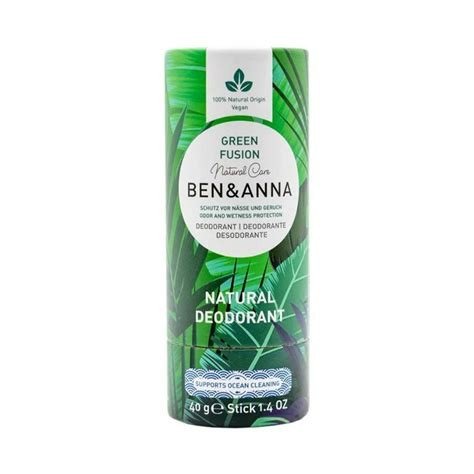 Desodorante Green Fusion 40gr - Ben & Anna