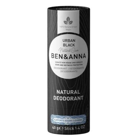 DESODORANTE VEGANO URBAN BLACK 40G BEN&ANNA