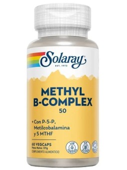METHYL B-COMPLEX 50 60 CAPSULAS - SOLARAY