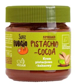 BIO CREMA UNTABLE PISTACHO VEGANO Y CACAO SUPER FUDGIO 190GR