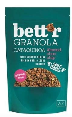GRANOLA ALMENDRA Y CHOCO CHIP 300GR BETTER