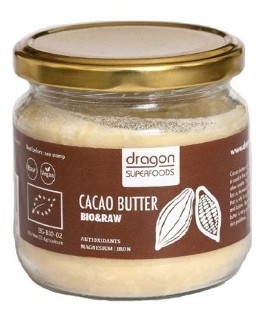 BIO MANTECA CACAO, CRIOLLO-RAW DRAGON 100GR