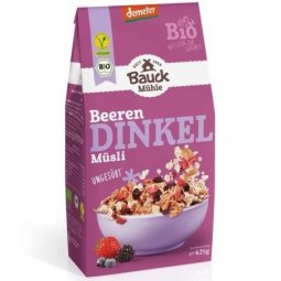 MUESLI ESPELTA-FRUTOS DEL BOSQUE 425G BAUCKHOF