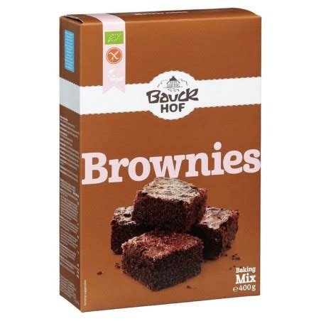 BROWNIES MEZCLA PREPARADA 400G BAUCKHOF