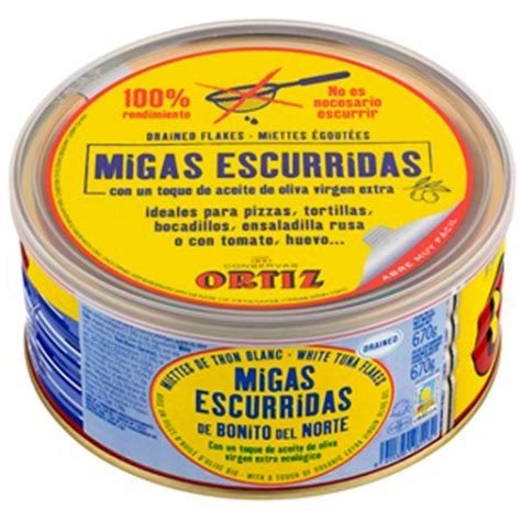 MIGAS ESCURRIDAS ORTIZ 670G ORTIZ