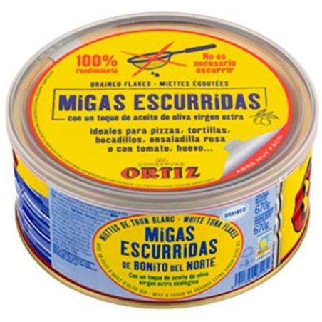MIGAS ESCURRIDAS ORTIZ 670G ORTIZ