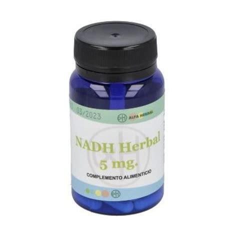 NADH 5MG 30CAP ALFA HERBAL