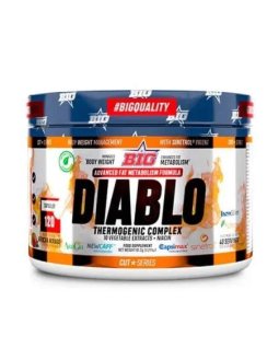 DIABLO FAT BURNER 120CAPS.  BIG