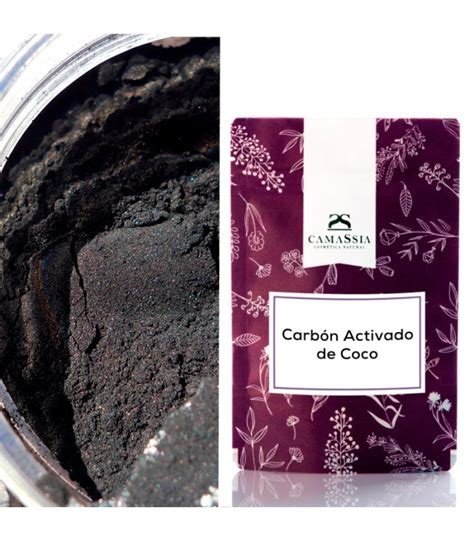 CARBON VEGETAL ACTIVADO DE COCO 1KG CAMASSIA
