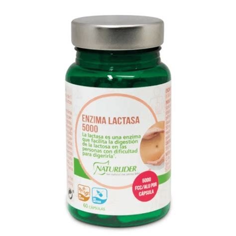 ENZIMA LACTASA 5000FCC 60 CAPS NATURLIDER